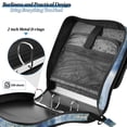 thumbnail image 4 of FORMRS Zipper Binder with Shoulder Strap 2-inch Ring 500 Sheet Capacity File Bag, Plants and River, 4 of 5