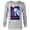 Athletic Heather, variant on Marvel Spider-Man: Across the Spider-Verse Gwen Stacy Poster - Long Sleeve T-Shirt for Men - Customized-White