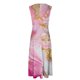 thumbnail image 2 of Vestido Corto de Verano de Moda sin Mangas con Cuello en V Impreso Vestido Casual Grande Del Doblado para Diario, 2 of 5