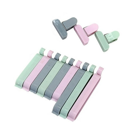 

Frcolor 36pcs Food Sealing Clip Food Sealer Practical Snack Food Bag Clips Food Fresh Sealing Clips for Home Kitchen (Mixed Color)