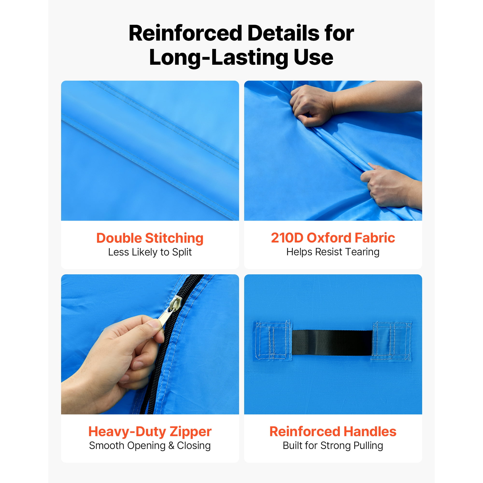 KFFKFF Inflatable Paint Booth, 30 x 16 x 12 ft, Portable Spray Tent with 750W+950W Blowers, Large Filters, Changing Area, Arched Roof for Full-Size Trucks and Small Boats, Blue