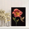 thumbnail image 2 of Hummingbird and Lily Flower Canvas Print, Wall Decor for Living Room Bedroom Office Dining Room Hallway, 2 of 8