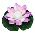 thumbnail image 4 of Decoración LED flotante de loto CUTICAT Colores Seleccionados Púrpura 18cm, 4 of 8