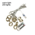 thumbnail image 1 of Cadena de luces para decoración de festivales, control remoto USB, tira de luces, ajustable, impermeable, para lámpara, luz cálida, 3x2 Methold HA008167-05, 1 of 7