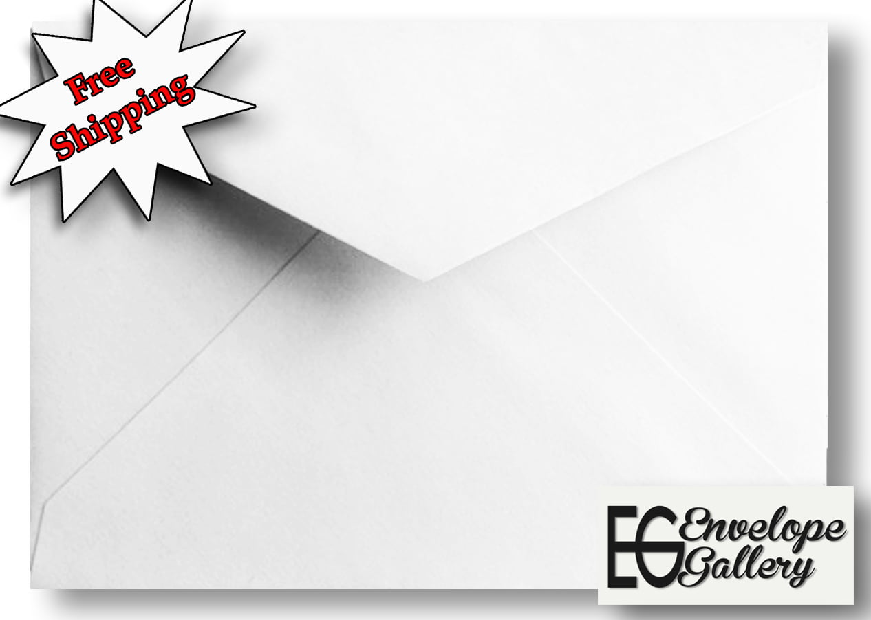 Details about   70lb Top Quality Envelopes for Weddings Invitations Announcements Baronial White 