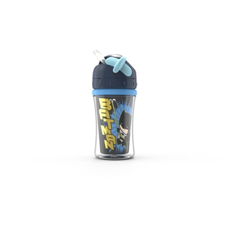 Nuk Justice League Insulated Straw Cup, Dishwasher Safe 1-Pack, Unisex
