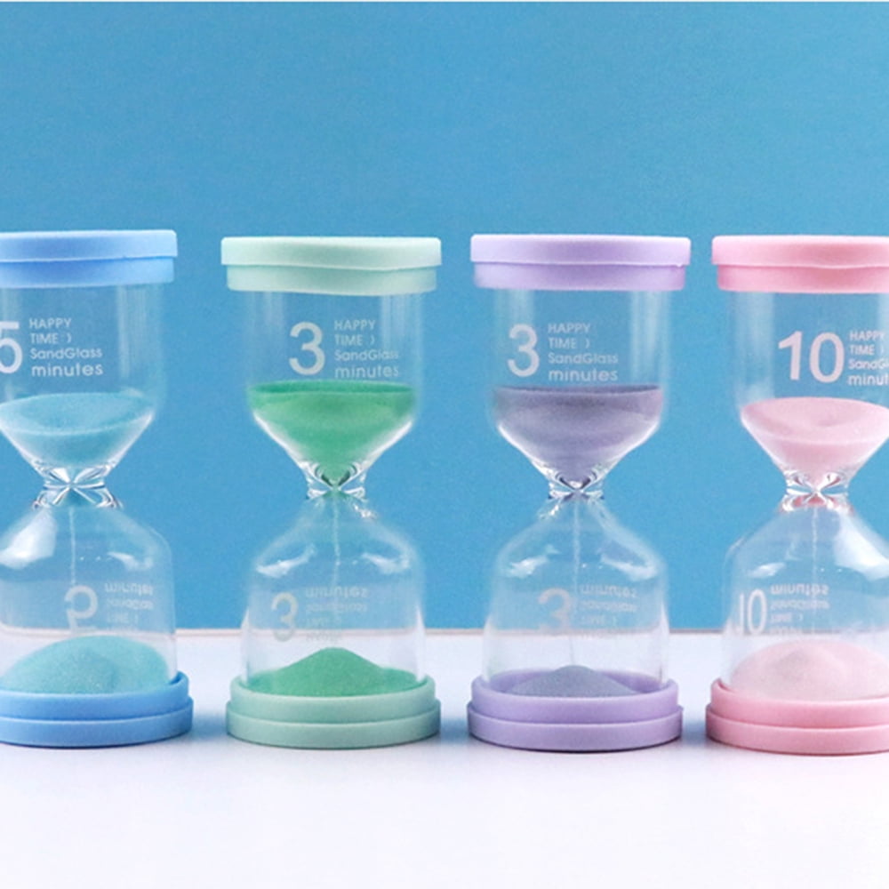 Macaron hourglass timer 1/3/5/10/15/30 minutes Children's creative gift timer Small hourglass -