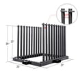 thumbnail image 3 of AA-Racks GM301U-2by4 Windshield Rack Foam Pads & Four Rack Stabilizers Auto Glass Truck Cargo Management Rack with 22 Inch High Masts (9 Lite Slot Rack), 3 of 5