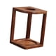 thumbnail image 4 of Soporte para cafetera, portavasos de madera, fácil de limpiar, retro, multifuncional. Estilo A, 4 of 9