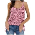 thumbnail image 1 of Blouses pour Femmes, Blouses pour Femmes Mode, Mode Femmes Décontracté Confortable Imprimé Sans Manches Blouse Col Rond T-Shirt Plié Camisoles, 1 of 5