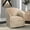 Beige, variant on Beige Sand Swivel Chair - 360° Rotatable Seat, No Assembly, Made In , Upholstery, Foam Filled, And Comfortable Chair, 18" Seat Height, 20.5" Width, 22.75" Depth, 27" Arm Height 360 Degree Swivel,