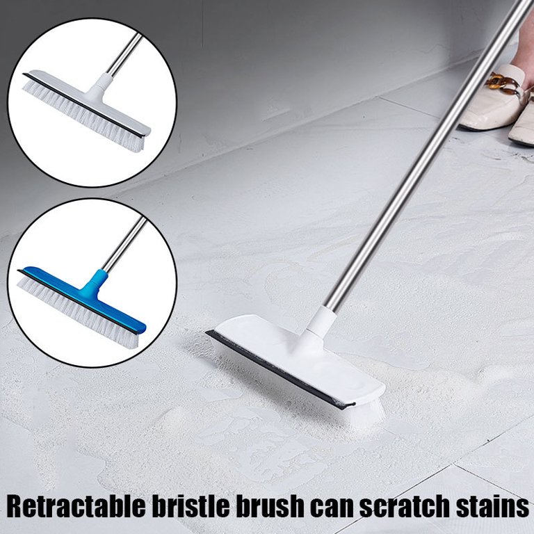 Bathroom cleaning brush with Wiper