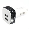 thumbnail image 1 of Riwesomey Enchufe del de coche de coche de diamante hecho a mano Accesorios de coche de coche USB de cristal ostentoso Vehículos, repuestos y accesorios Mis Numero 3 Riwesomey VI008713-03, 1 of 6