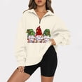 thumbnail image 2 of Sudaderas Con Capucha de Navidad Para Mujer, Bolso de Moda, Bolsillo de Cadera, Estampado, Vestido de Moda Odeerbi ODB192460, 2 of 6