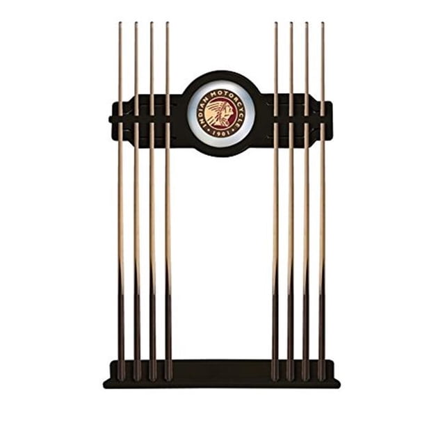 Holland Bar Stool CueBKIndn-HD Indian Motorcycle Cue Rack - Black