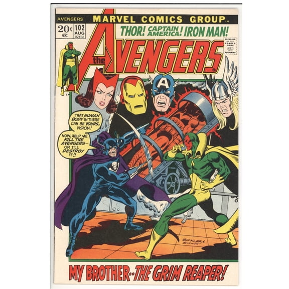 Avengers #102 Comic Book