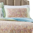 thumbnail image 2 of Global Trends Portsmouth Bordered Reversible Bedspread and Pillow Sham Set, 3-Piece Queen, 2 of 6