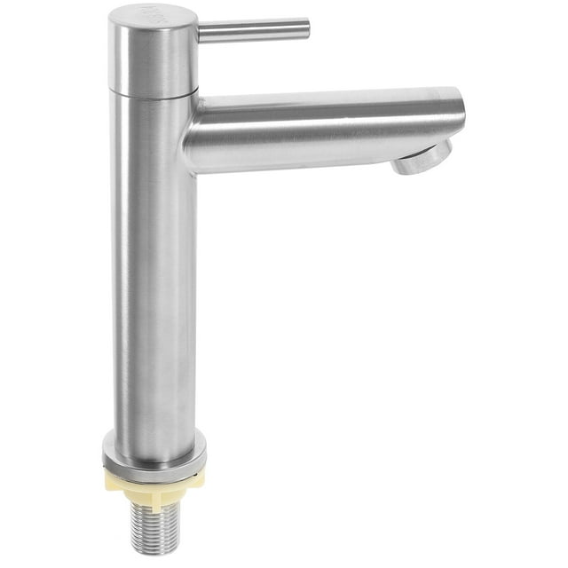 Distributeur d'Eau Froide Instantané en Acier Inoxydable Robinet d'Évier à Trou Unique Robinet de Cuisine Robinet à Poignée Unique Robinet de Préparation d'Évier