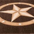 thumbnail image 5 of Allstar Rugs Allstar Modern Star Design Rug Beige 7' 9"x10' 2" Polypropylene 8' x 10' Cabin & Lodge, 5 of 5