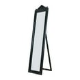 thumbnail image 2 of BenJara Cecilia Full Length Standing Mirror with Decorative Design, Black-Color:Black,Size:71", 2 of 2