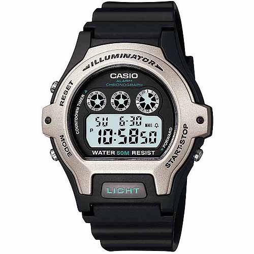 casio leather strap women's watch