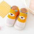 thumbnail image 1 of CAICJ98 Toddler Shoes Summer and Autumn Comfortable Infant Toddler Shoes Cute Deer Rabbit Pattern Children Mesh Breathable Infant Boy Slippers,Orange, 1 of 4