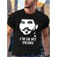 thumbnail image 1 of Cotton Men's Casual Prime Print Crew Neck Short Sleeve New T-Shirt, 1 of 5