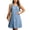 B-Light Blue, variant on Akmaiox Plus Size Dresses for Women Striped Sleeveless Casual Maxi Dress A Line Curved Hem Split with Pockets Summer Beach Sundress XL-5XL