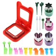 thumbnail image 1 of Clearance!Set Cortador Y Sellador De Sándwiches,Cortador Y Sellador Cuadrado DIY Galletas,Pan,Cortador Y Sellador De Sándwiches Para El Desayuno De Los Niños, 1 of 2