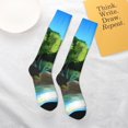 thumbnail image 6 of Saiise Bluey Funny Socks Men Women Boys Kids Adults Novelty Graphic Crew Tube Socks Crazy Design Casual Dress Socks for Sports,Running,Travel, 6 of 7