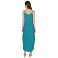 thumbnail image 4 of Inkmeso Robe d'Été Unie Aguichant pour Femmes à Bretelles Spaghetti Décontractée de Plage et de Villégiature Robe Maxi, 4 of 7