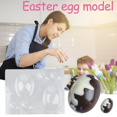 

GNEIKDEING 1PC Easter 3D dinosa Eg g Plastic Cake Mold Diy Baking Handm ade Soap Mold Cake Mould C One Size