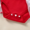 thumbnail image 6 of Wxirdiow Patriotic Baby Girl Clothes 4th of July Baby Girl Outfits Newborn Romper Dress Summer Infant American Flag Clothes Cute Toddler Tutu Dresses Red Size,3-6 Months, 6 of 6