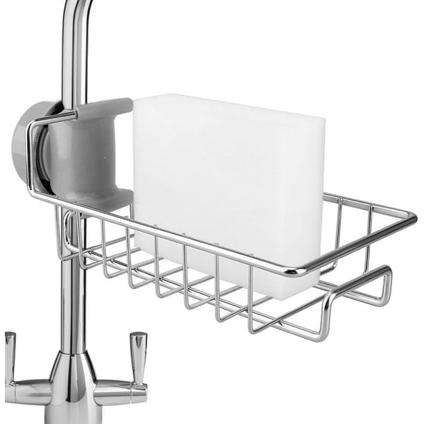 LNGOOR Faucet Rack Storage Rack, Kitchen Sink Organizer, Stainless