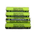 BatteryDealz 1.2V NiMH AAA Rechargeable Batteries, 4Pack for Panasonic