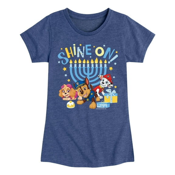 Paw Patrol - Shine On - Toddler And Youth Girls Short Sleeve Graphic T-Shirt