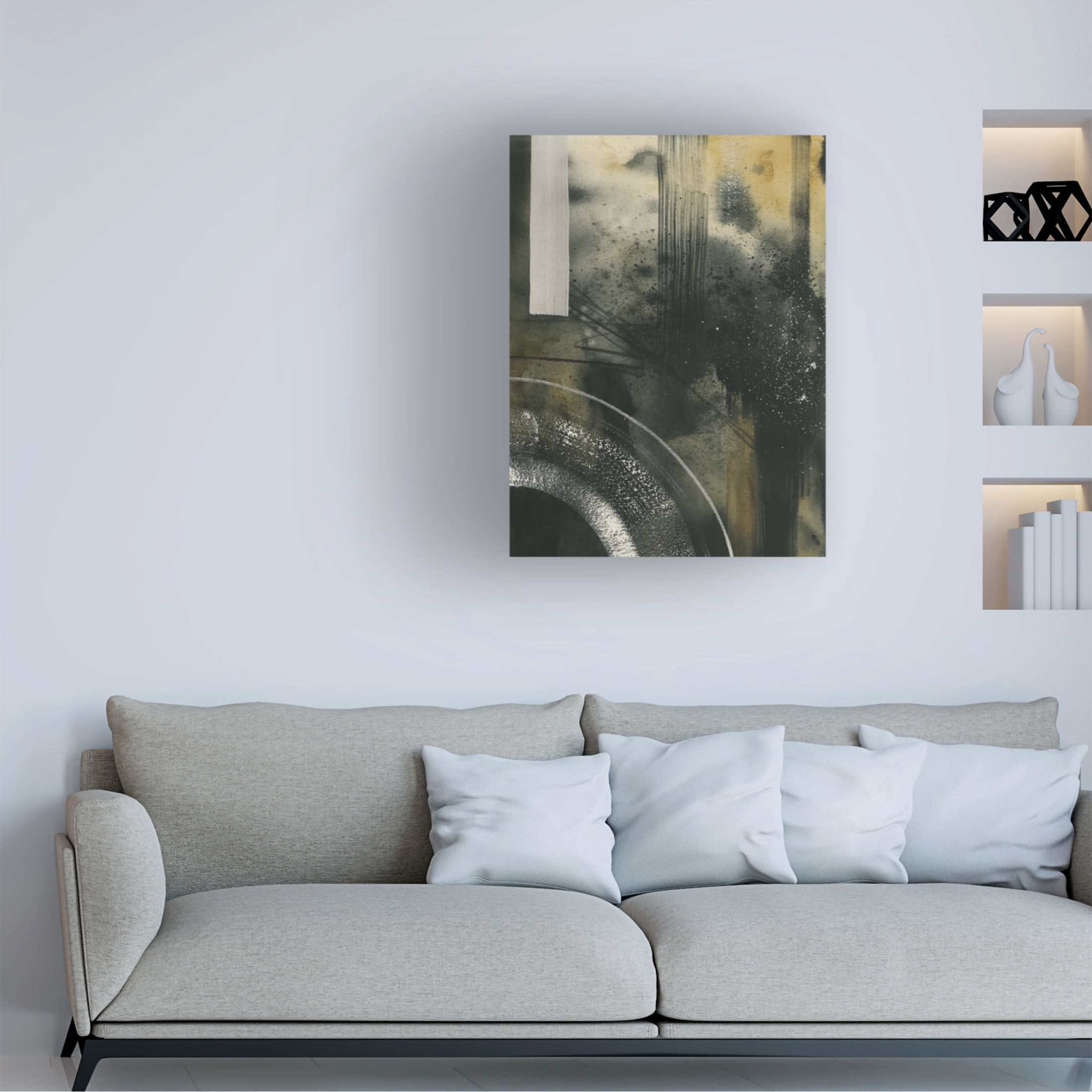 Trademark Fine Art Grace Popp Velvet Gallaxy I Canvas Wall Art