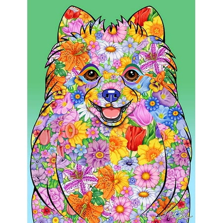Pomeranian - Best of Breed Flowers Design House (Best Designed Country Flags)
