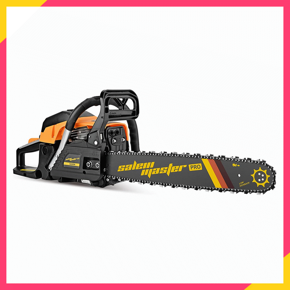 SALEM MASTER 6220H Chainsaw for Trees Gas Powered 62CC 2Cycle Gas