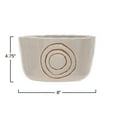 thumbnail image 3 of Bloomingville White Terracotta Planter, 3 of 7
