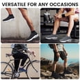 thumbnail image 7 of vibdiv Mens Walking Shoes Non Slip Running Shoes Breathable Workout Shoes Lightweight Breathable Casual Work Sports Gym Shoes All Black Size 13.5, 7 of 7