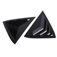 thumbnail image 1 of Rear Window Louver Air Scoop Cover Blind, Rear Side Window Louver Privacy Protection Reduce Temperature with Sporty Appearance, ABS Material for  MK7 7.5 2008 to 2017, 1 of 7