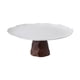 thumbnail image 1 of Soporte para pasteles Exhibidor de cupcakes Plato para cupcakes con pedestal alto Soporte para pasteles con pedestal para 10 pulgadas, 1 of 9