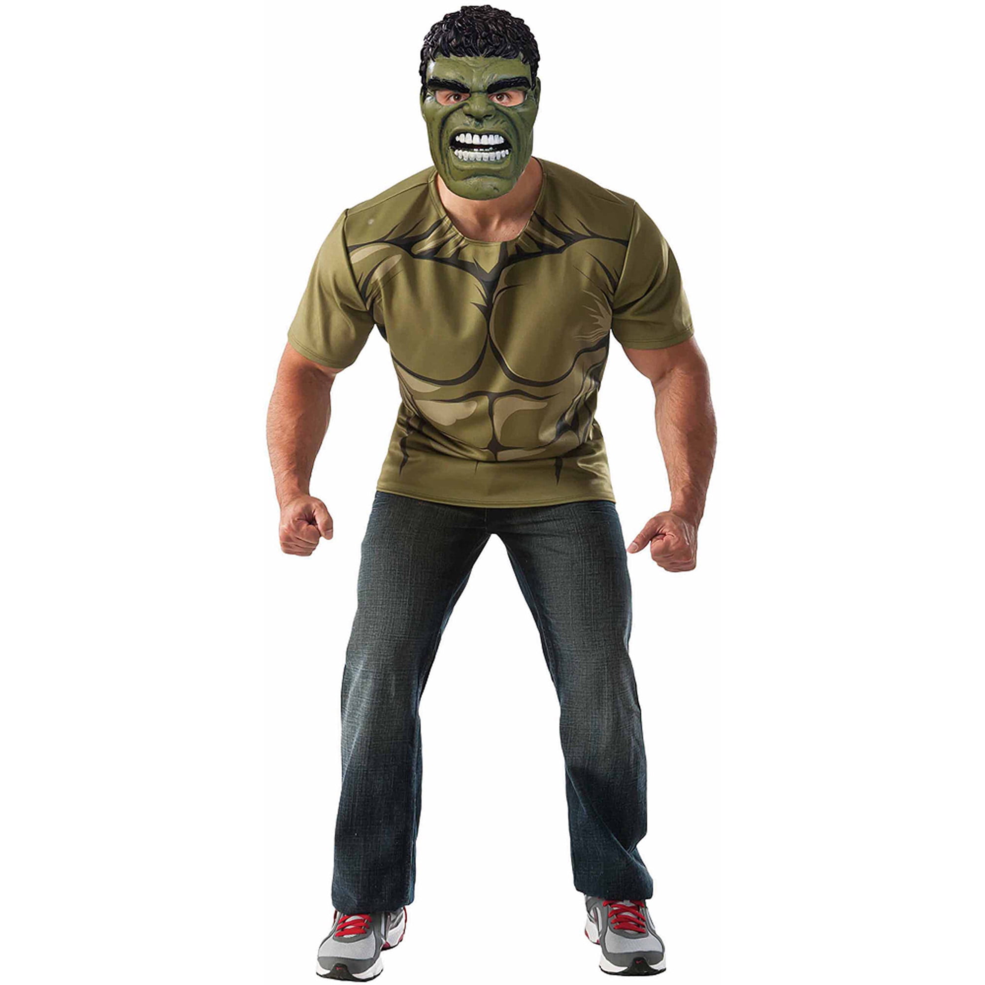 Small Rubies Costume Avengers 2 Age of Ultron Childs Hulk T-Shirt and Mask 