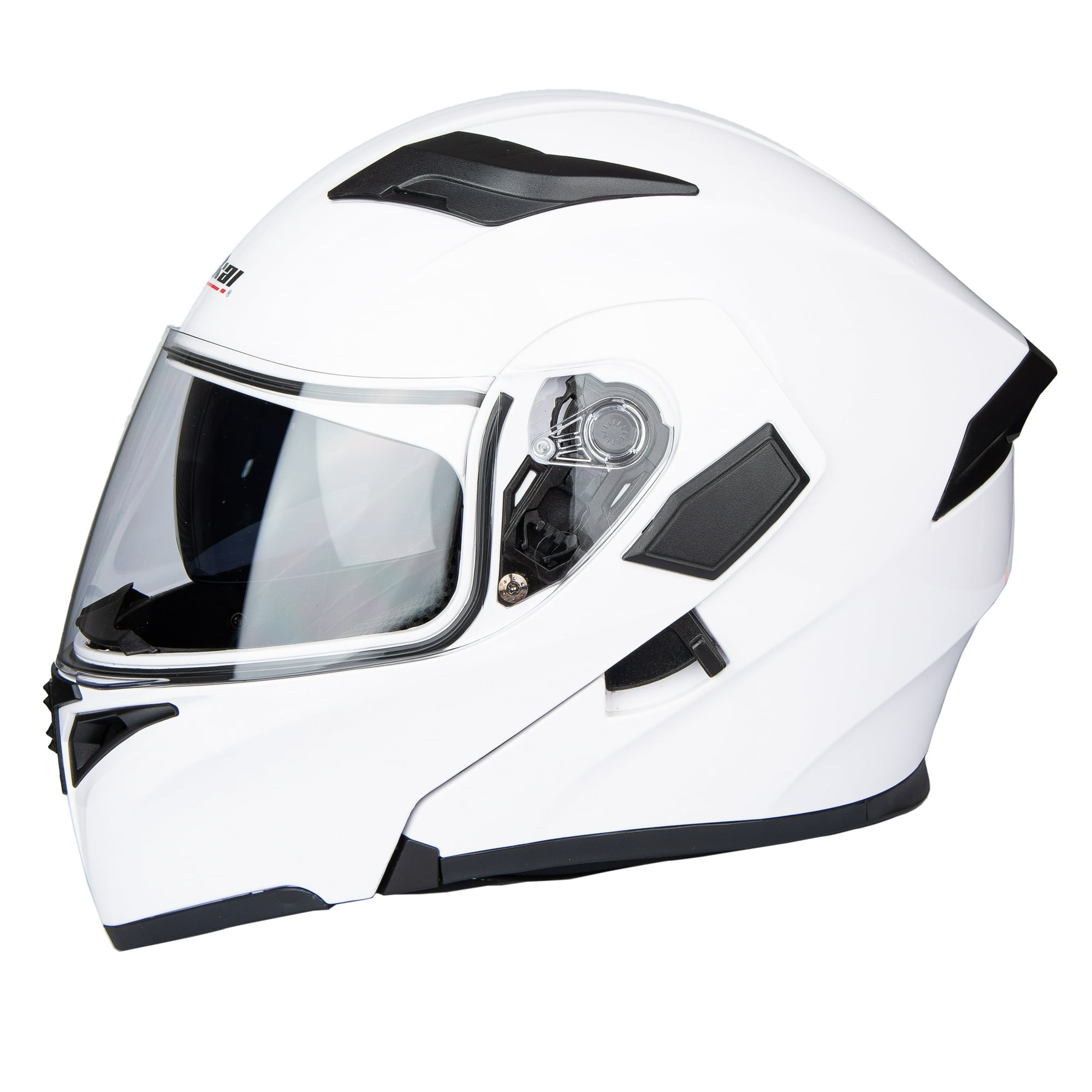 Adult Full Face Motorcycle Helmet with Dual Visor, Sun Shield