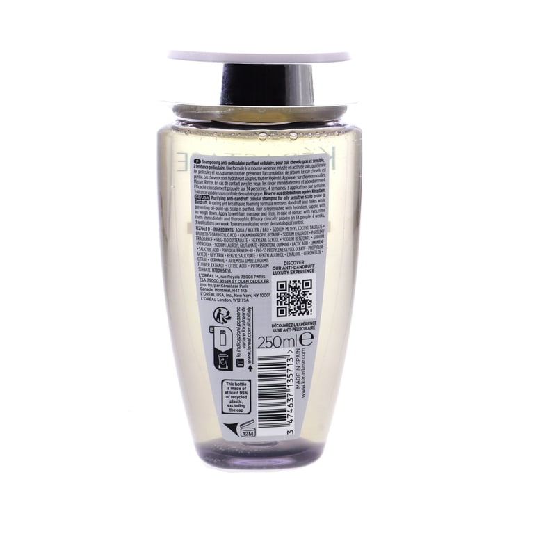 Kerastase Symbiose Anti-Dandruff Shampoo, Exfoliates Scalp