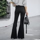 thumbnail image 5 of Pantalones Vaqueros de Longitud Completa Para Mujer Pantalones Acampanados de Color Sólido Informales de Moda Pantalones Vaqueros de Bolsillo Pantalones Vaqueros de Mujer Odeerbi  ODB-4, 5 of 9