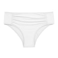 thumbnail image 3 of DHFJKG Bikini Swim Bottoms For Women Solid Color High Waist Tummy Control Swim Briefs For Beach Summer Swimwear Comfortable Fit Holiday Beachwear, 3 of 3