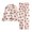 Pink, variant on Godderr Kids Toddler 2Pcs Printed Satin Silk Pajamas Set Long Sleeved Fall V-Neck Sleepwear Set for Kids Boys Girls 5Y-13Y