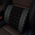 thumbnail image 4 of Flmtop Car Electric Massage Cushion Vehicle Seat Back Waist Support Lumbar Pad Massager, 4 of 7